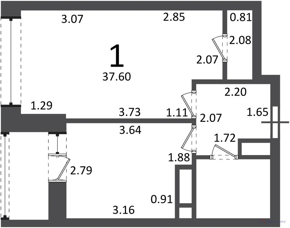 Продажа квартиры, 6-я Радиальная улица - Фото 6