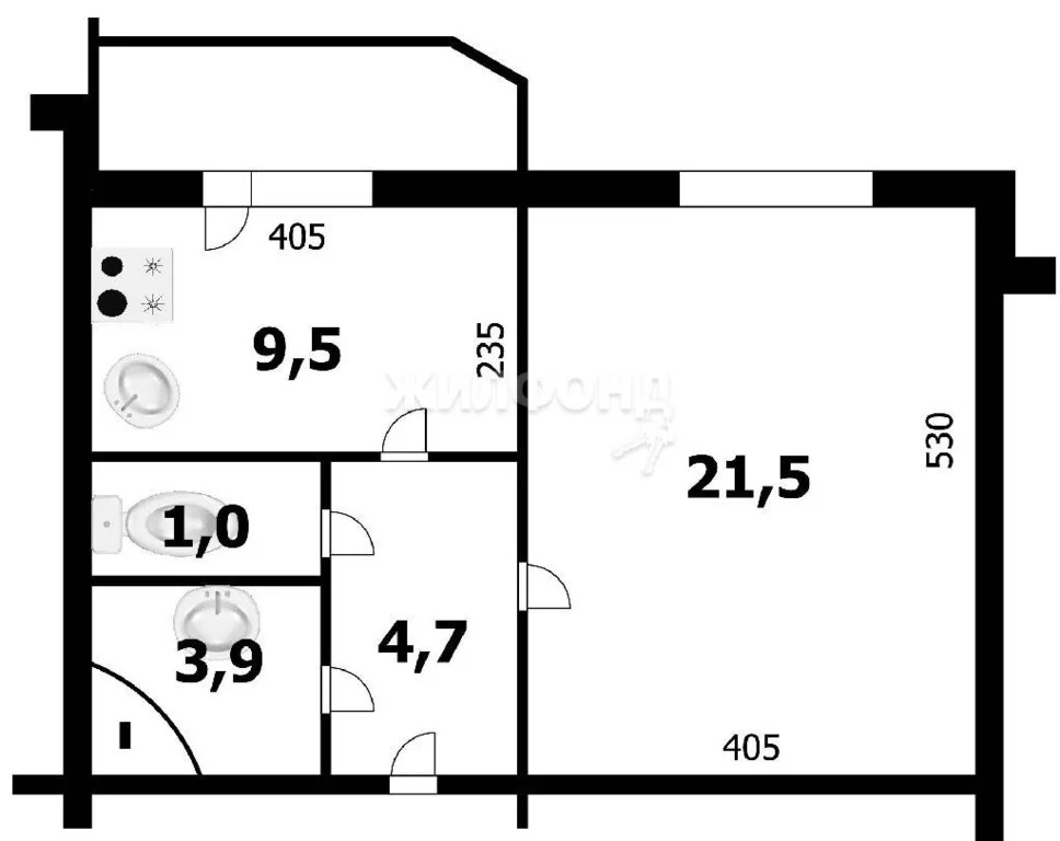 Продажа квартиры, Новосибирск, микрорайон Горский - Фото 10