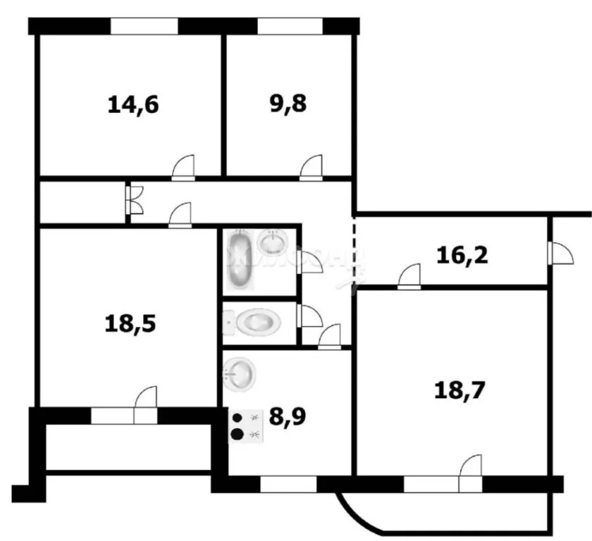 Продажа квартиры, Новосибирск, ул. Урманова - Фото 25