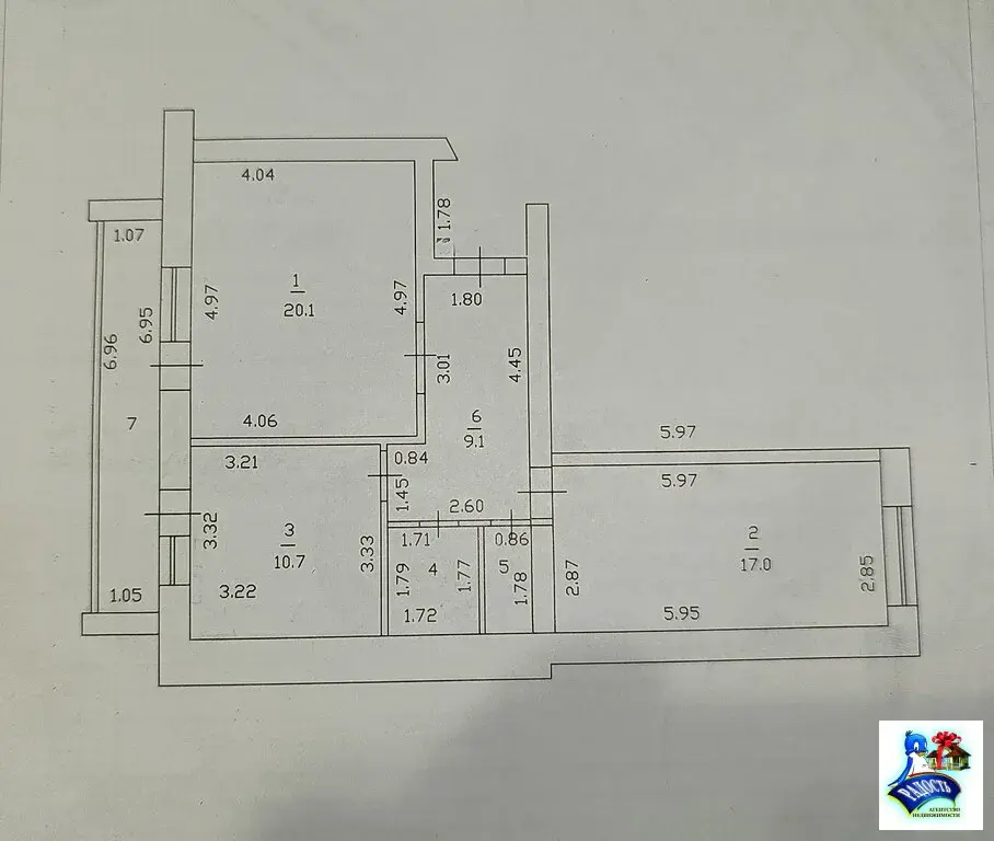 Продам двушку после ремонта с индивидуальным отоплением. - Фото 2