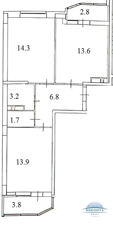 Продажа квартиры, Краснодар, улица им. Григория Булгакова - Фото 17