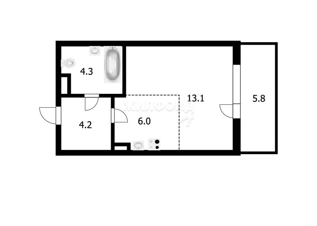 Продажа квартиры, Новосибирск, ул. Танковая - Фото 4