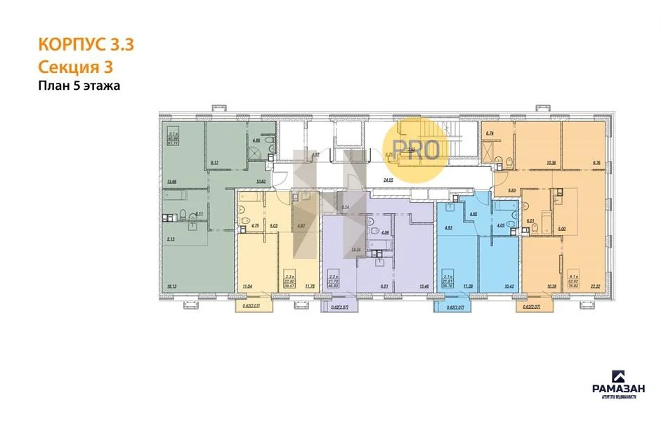 Продажа квартиры в новостройке, Казань, м. Проспект Победы, ... - Фото 8