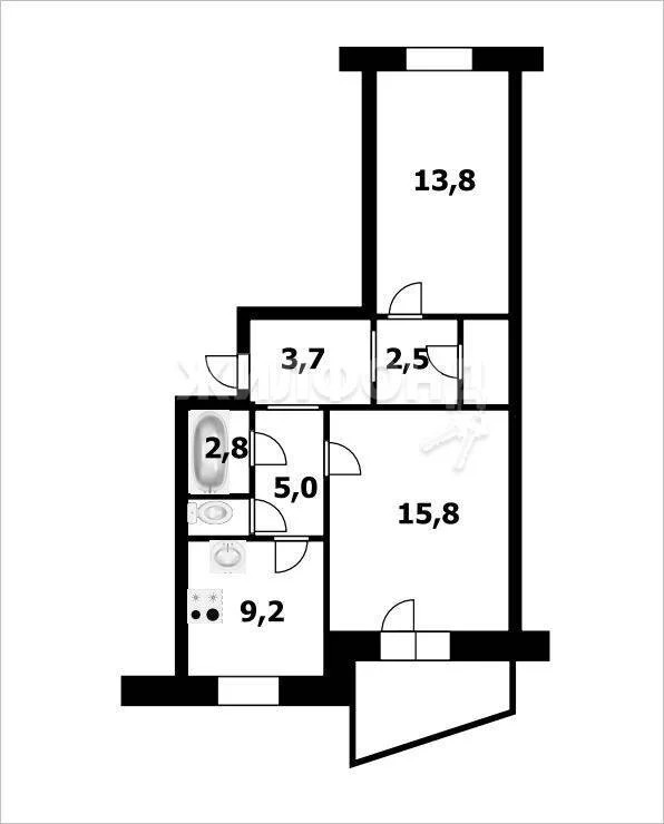 Продажа квартиры, Новосибирск, ул. Титова - Фото 21