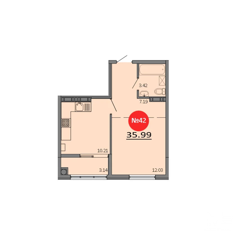 Продажа квартиры в новостройке, Белоглинка, Симферопольский район, ... - Фото 2