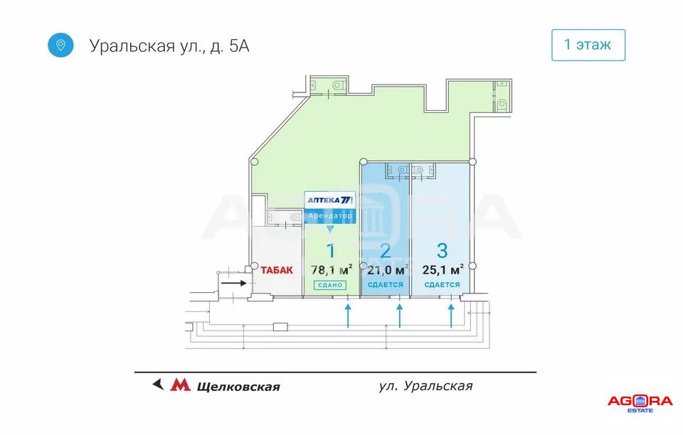Продажа торгового помещения, ул. Уральская - Фото 3