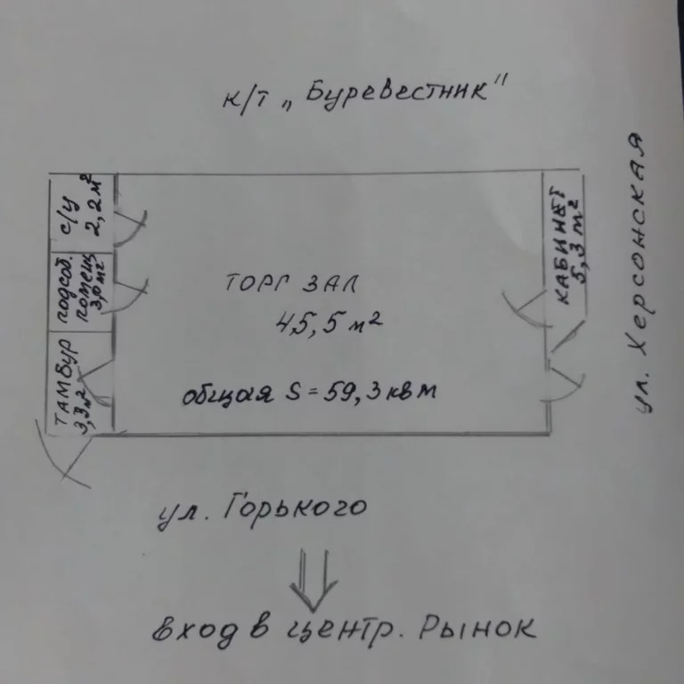 Аренда торгового помещения, Геленджик, Горького ул, 19А - Фото 0