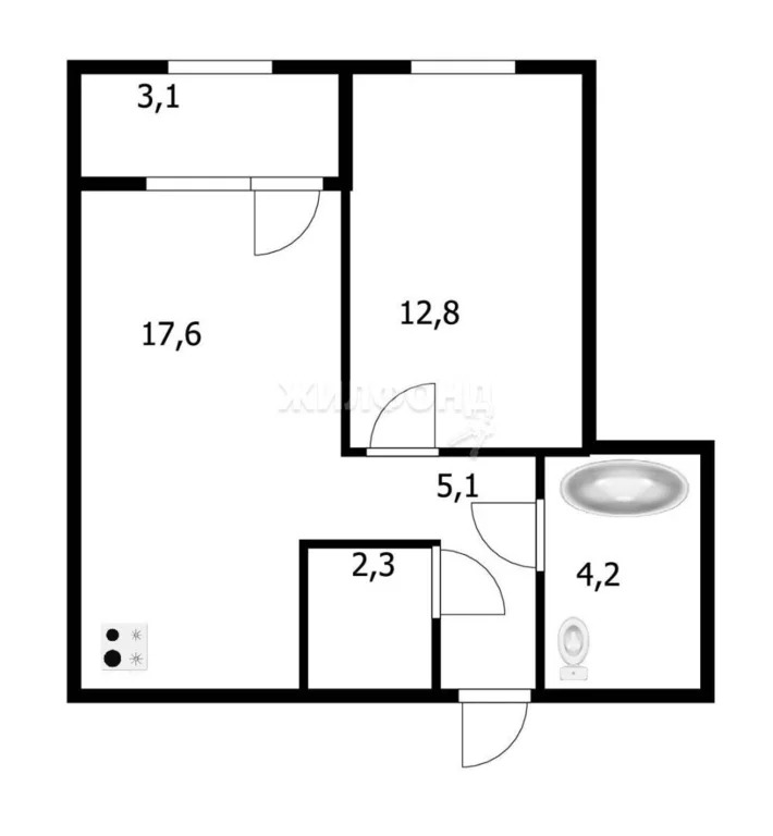 Продажа квартиры, Новосибирск, Ясный Берег - Фото 10