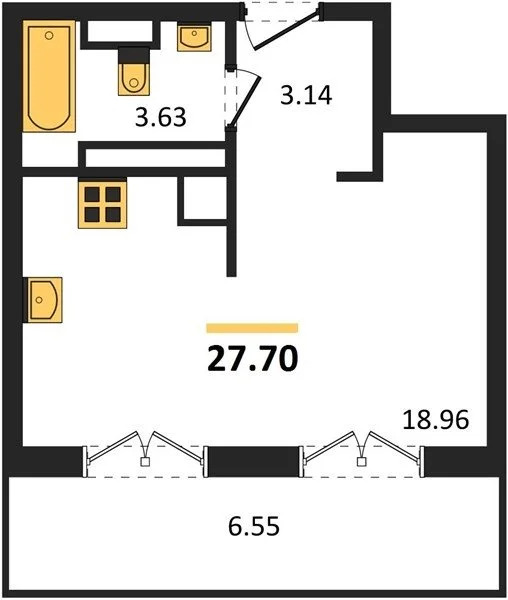 Продажа квартиры в новостройке, Севастополь, ул. Челнокова - Фото 1