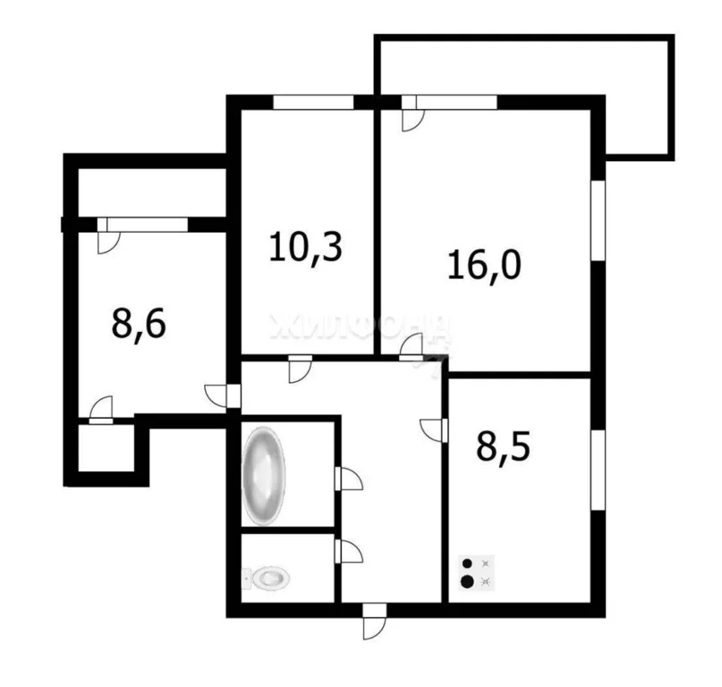 Продажа квартиры, Новосибирск, ул. Лескова - Фото 10