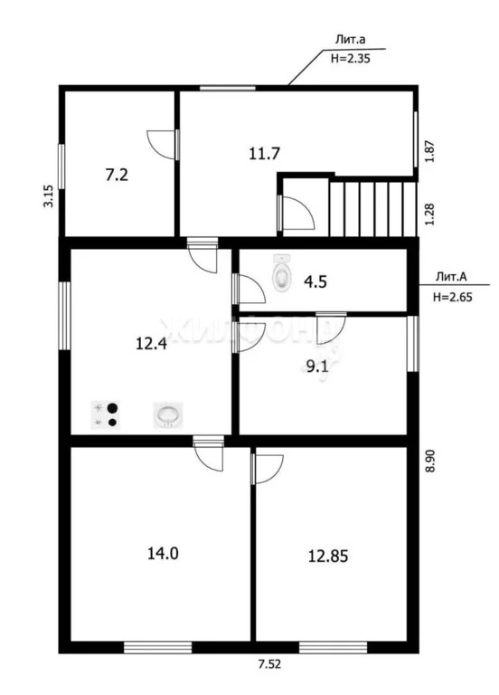 Продажа дома, Лебедевка, Искитимский район, ул. Набережная - Фото 10