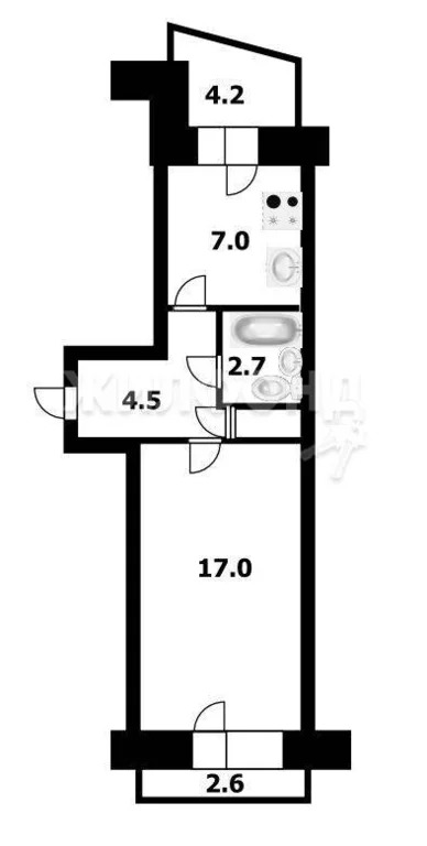 Продажа квартиры, Новосибирск, ул. Троллейная - Фото 4