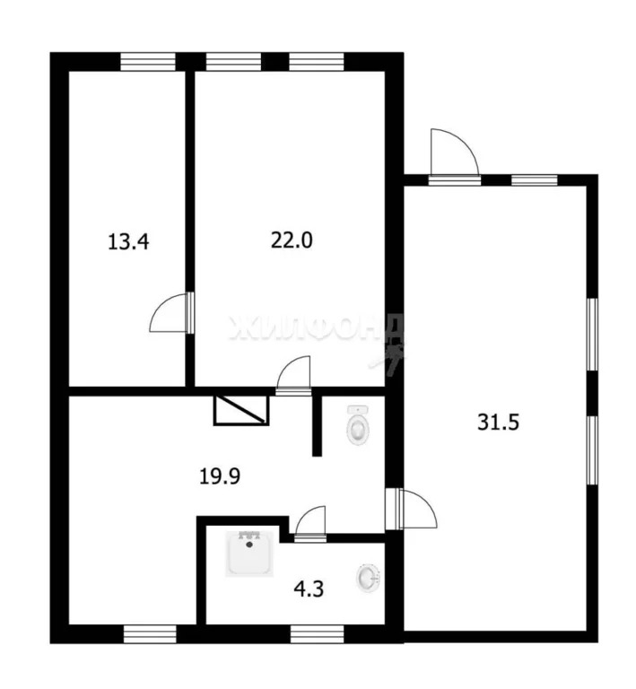 Продажа дома, Сокур, Мошковский район, ул. Советская - Фото 23