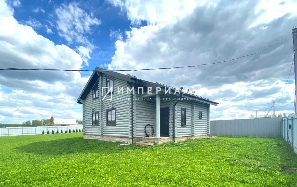 Новый дом для круглогодичного проживания в кп Тишнево-2 Боровского рна - Фото 0