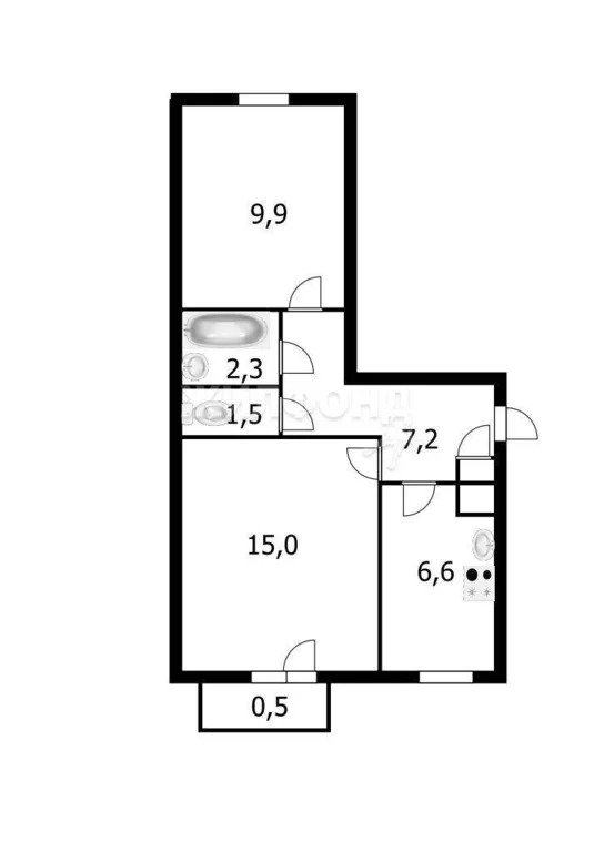 Продажа квартиры, Криводановка, Новосибирский район - Фото 26