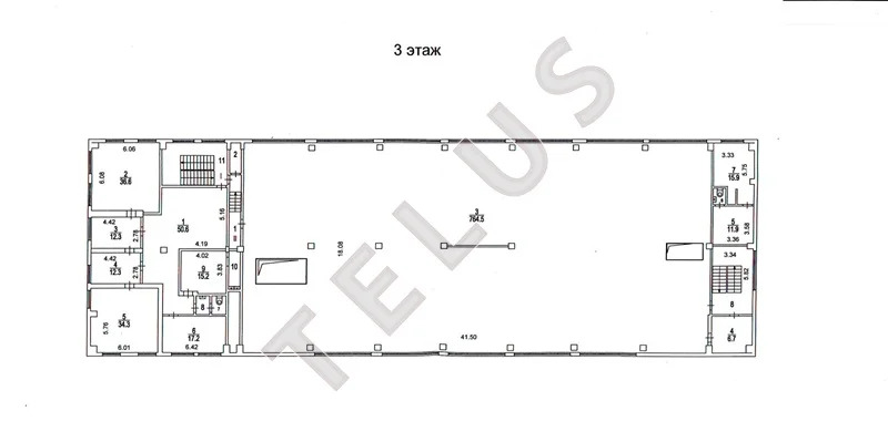 м. Лихоборы, ул. Прянишникова, 2 420 м2, "Здание" (ном. объекта: 5426) - Фото 11