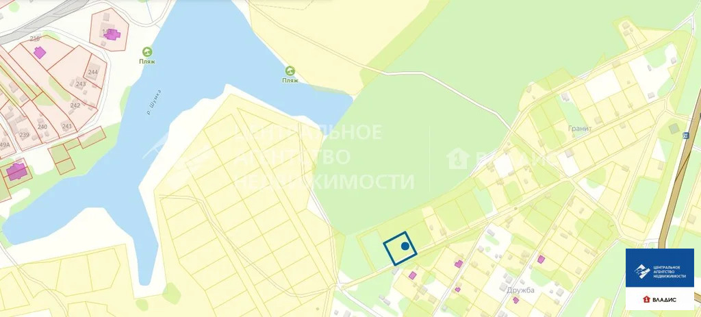 Продажа участка, Рязанский район, садоводческое товарищество Гранит - Фото 1