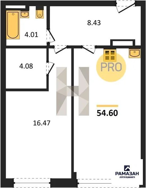Продажа квартиры в новостройке, Казань, Генерала Ерина ул. - Фото 1