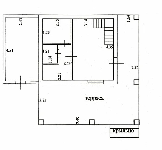 Дача 93.4 м2 на участке 7 сот. - Фото 3