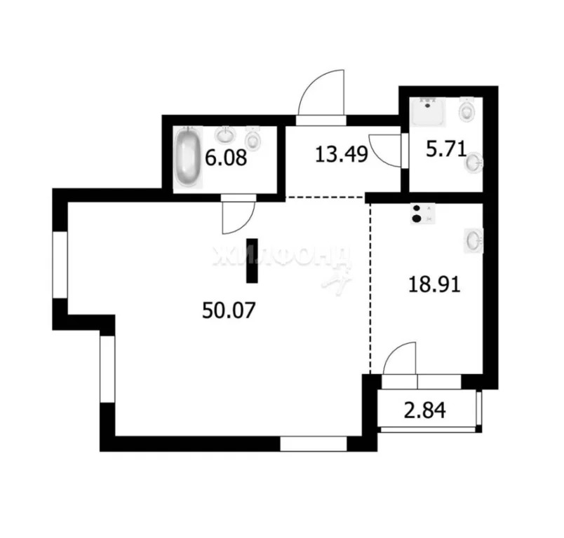 Продажа квартиры, Новосибирск, ул. Дмитрия Донского - Фото 19