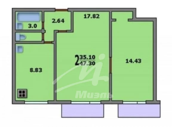 Продажа квартиры, Андреевка, Солнечногорский район, 6а - Фото 13