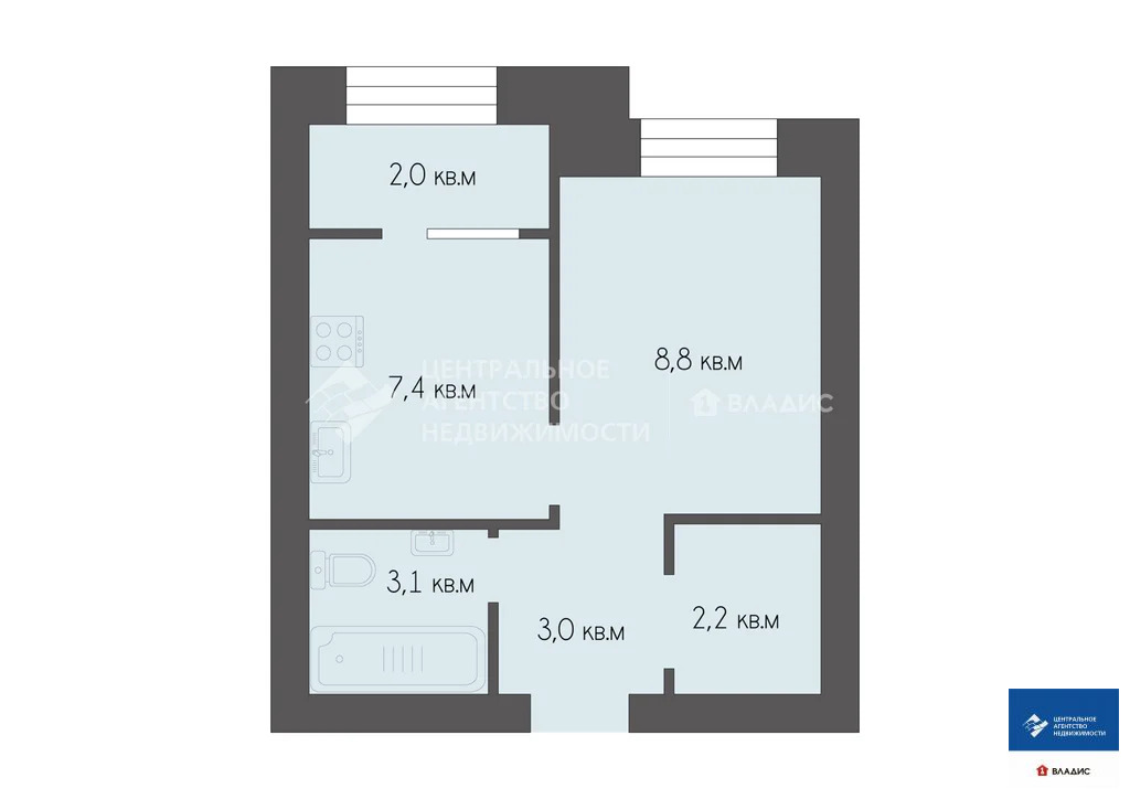 Продажа квартиры, Рязань, жилой комплекс Бирюзова Парк - Фото 5