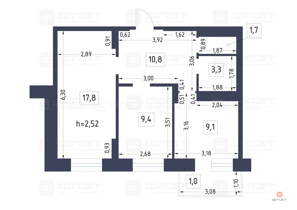 Продажа квартиры, Казань, ул. Тыныч - Фото 17