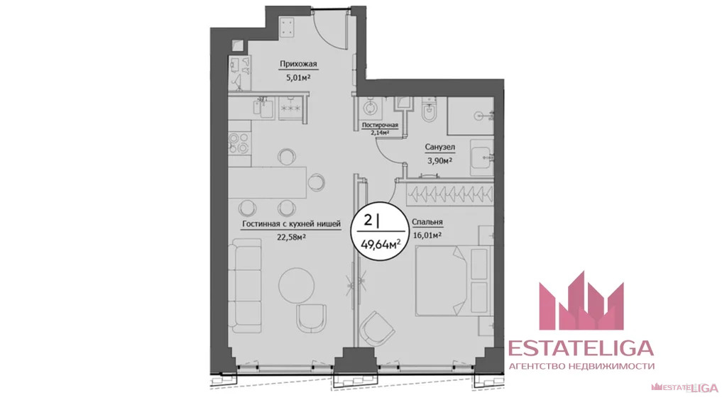 Продажа квартиры, 1-й Сетуньский проезд - Фото 15