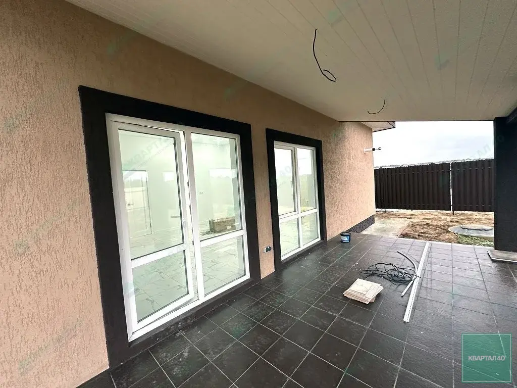 Одноэтажный блочный дом 140 м2 на участке 10.5 соток - Фото 18