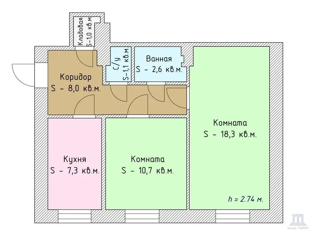 Продаю 2 к квартиру в самом центре Ростова-на-Дону Чехова Суворова - Фото 13