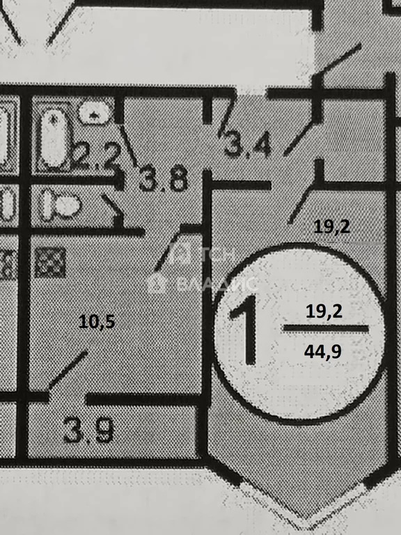 Москва, Рубцовская набережная, д.2к3, 1-комнатная квартира на продажу - Фото 24