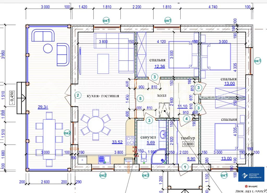 Продажа дома, Поляны, Рязанский район, Затинная улица - Фото 12