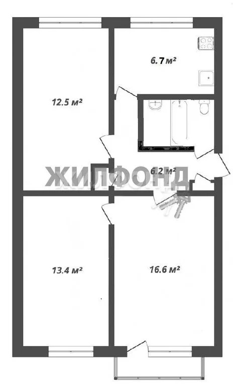 Продажа квартиры, Новосибирск, ул. Кропоткина - Фото 5