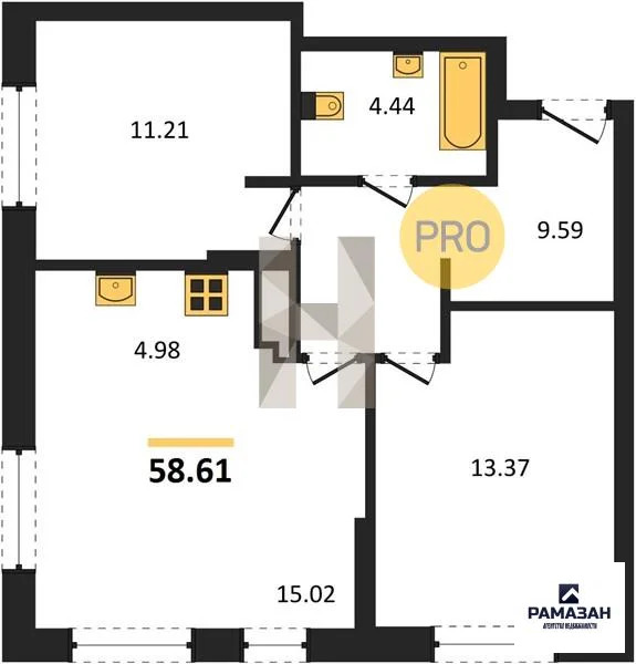 Продажа квартиры в новостройке, Казань, м. Проспект Победы, ул. ... - Фото 1