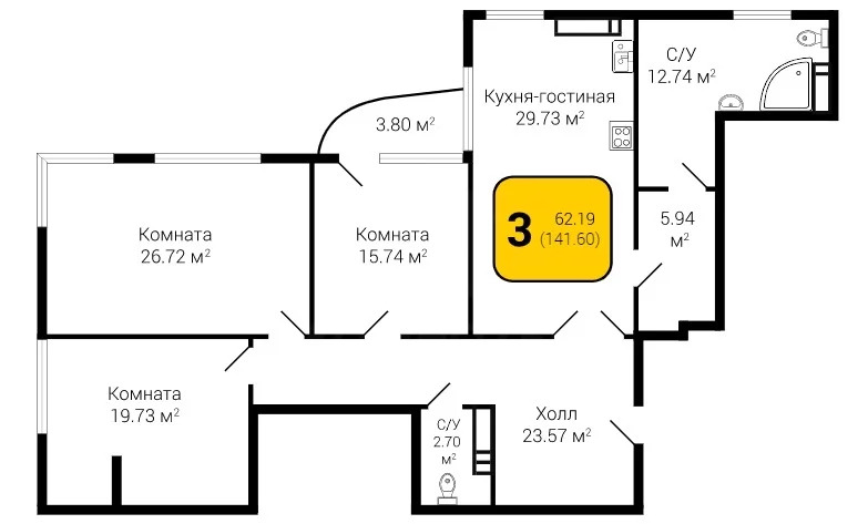 Квартиры воронеж циан карта