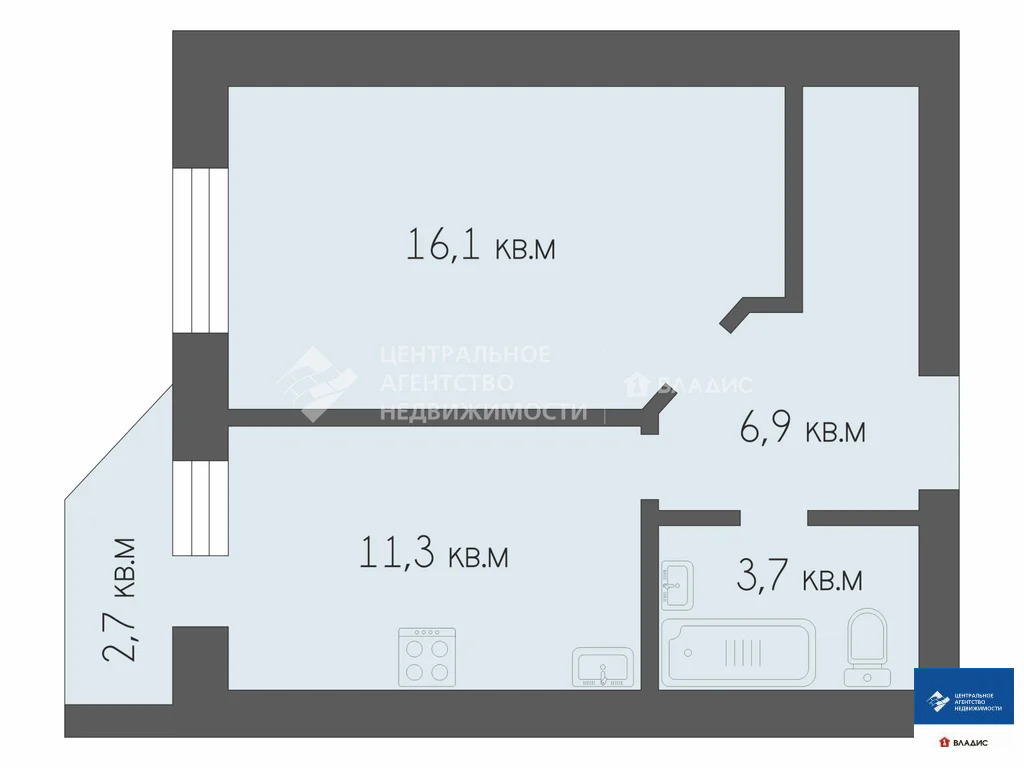 Продажа квартиры, Дядьково, Рязанский район, улица Связи - Фото 15