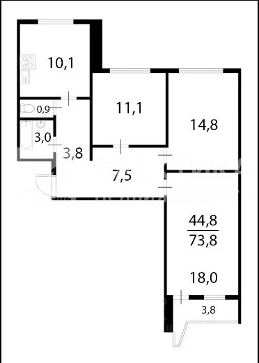 Продажа квартиры, ул. Борисовские Пруды - Фото 33