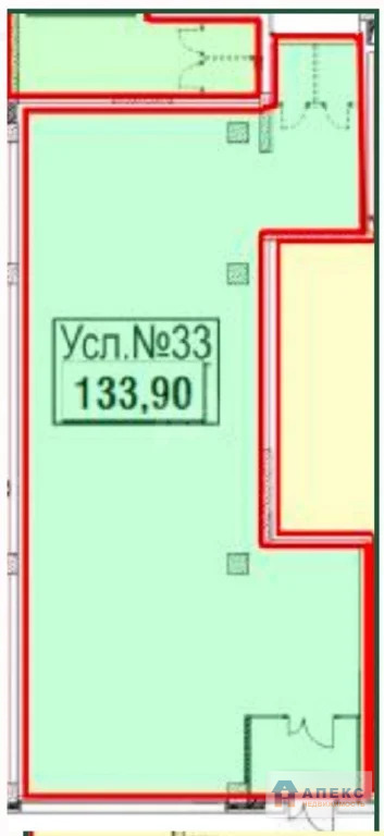 Продажа помещения (ПСН) пл. 134 м2 под авиа и ж/д кассу, аптеку, банк, ... - Фото 0