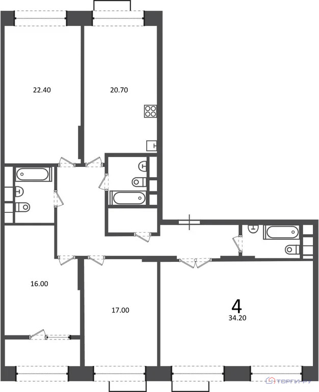 Продажа квартиры, ул. Клинская - Фото 5
