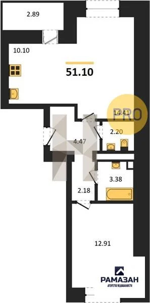 Продажа квартиры в новостройке, Нижнекамск, Нижнекамский район, ... - Фото 1