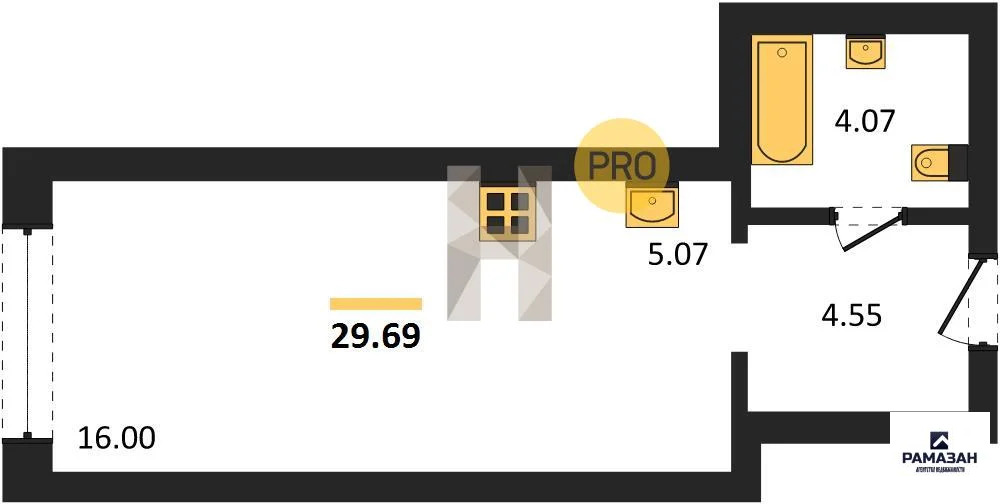 Продажа квартиры в новостройке, Казань, м. Аметьево, ул. Гвардейская - Фото 1