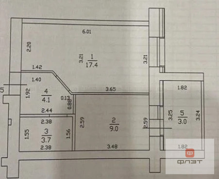 Продажа квартиры, Казань, ул. Даурская - Фото 16
