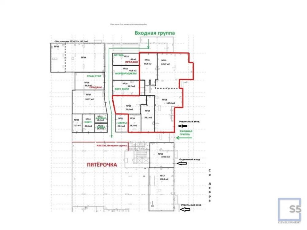 Продажа торгового помещения, ул. Барвихинская - Фото 2