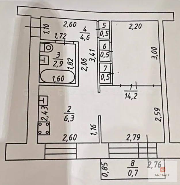 Продажа квартиры, Казань, ул. Нурсултана Назарбаева - Фото 27
