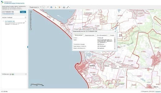 Кадастровая публичная карта краснодарский край анапский район