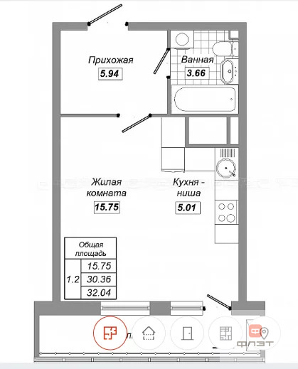 Продажа квартиры, Казань, проезд. Детский - Фото 3