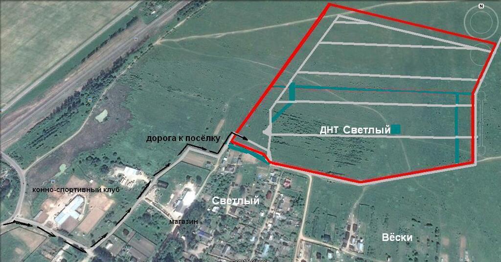 Поселок садовый владимирская область карта