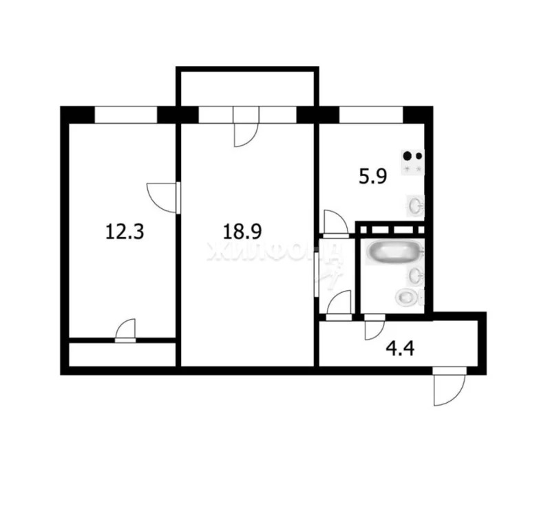 Продажа квартиры, Новосибирск, ул. Объединения - Фото 9