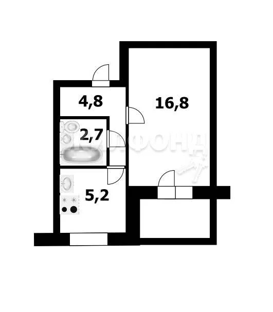 Продажа квартиры, Новосибирск, ул. Дениса Давыдова - Фото 14