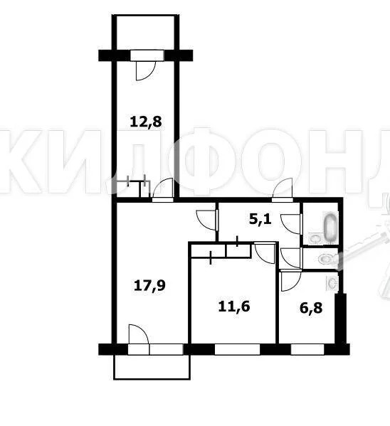 Продажа квартиры, Новосибирск, ул. Объединения - Фото 14